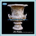 Buy Excellent Handcrafted Marble Decorative Coloured Plant Pots